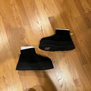 Ugg Classic Mini Dipper Cozy Ankle Boots Size 7